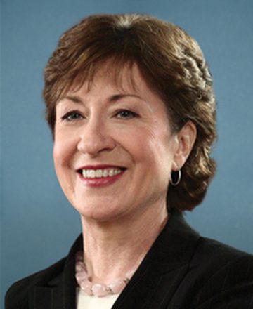 Official portrait of Susan M. Collins
