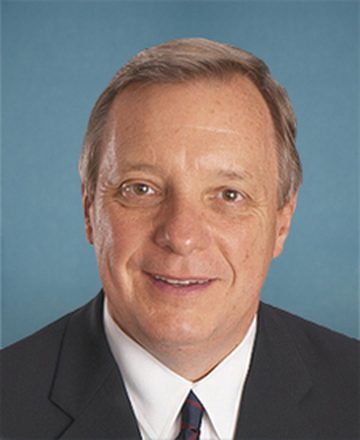 Official portrait of Richard J. Durbin