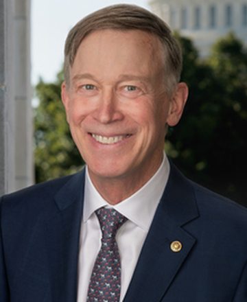 Official portrait of John W. Hickenlooper
