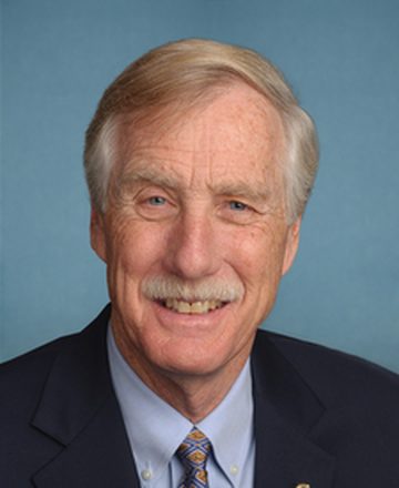 Official portrait of Angus S. King, Jr.