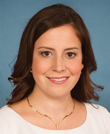 Official portrait of Elise M. Stefanik