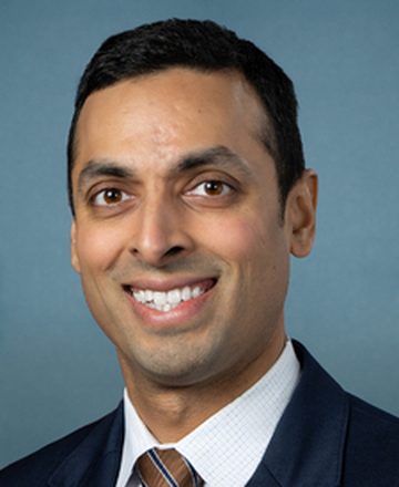 Official portrait of Suhas Subramanyam