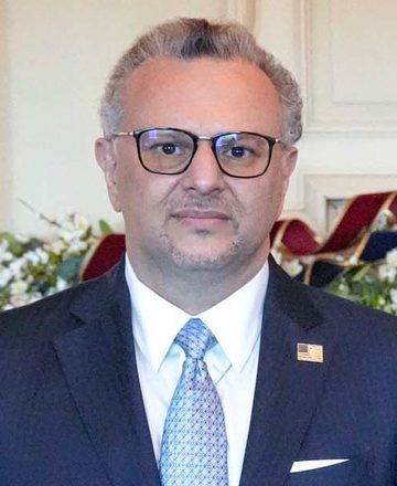 Official portrait of Massad Boulos
