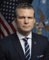 Official portrait of Pete Hegseth