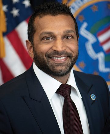Official portrait of Kash Patel