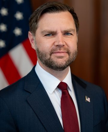 Official portrait of JD Vance