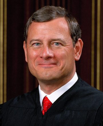 Official portrait of John G. Roberts Jr.